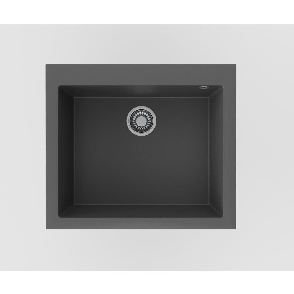 Blackstone PATARA 50X40 Tezgahüstü Antrasit Granit Evye