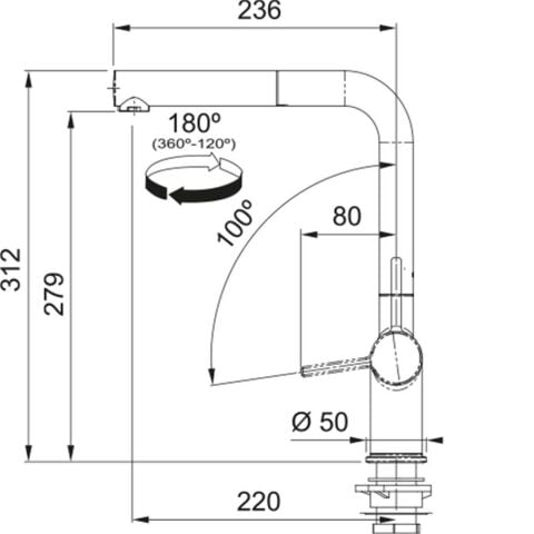 Franke Maris Mrg 210/110-72 Granit Eviye Active Plus Doccia 2.0 Armatür Sıvı Sabunluk Üçlü Set Sahara