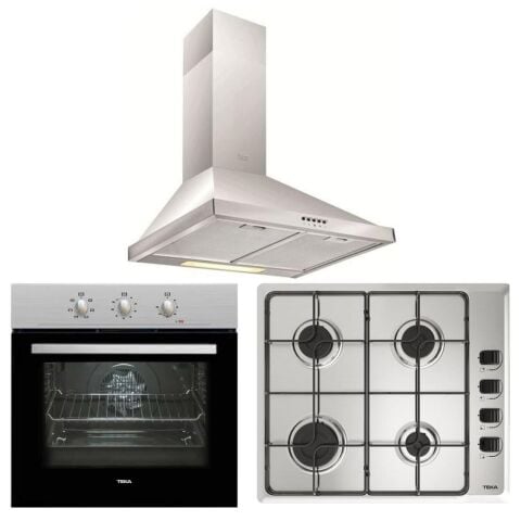 Teka Chef 1 Ankastre Set  ( HE 715 SS - HLX 640 KBA0E - DF 60 )