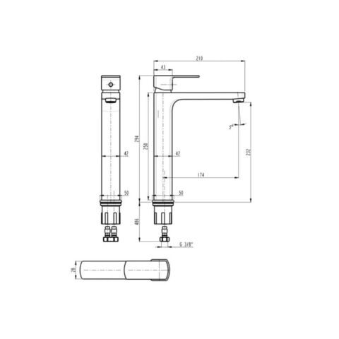 Bien SALVO XL Yüksek Lavabo Bataryası