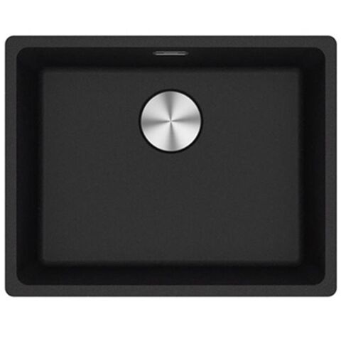 Franke Maris Mrg 210/110-52 Nero Granit Eviye Actıve Plus Doccia 2.0 Armatür Sıvı Sabunluk Üçlü Set Nero