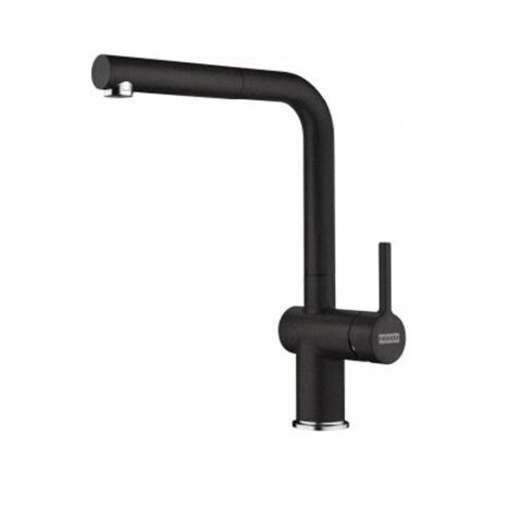 Franke Maris Mrg 210/110-52 Nero Granit Eviye Actıve Plus Doccia 2.0 Armatür Sıvı Sabunluk Üçlü Set Nero