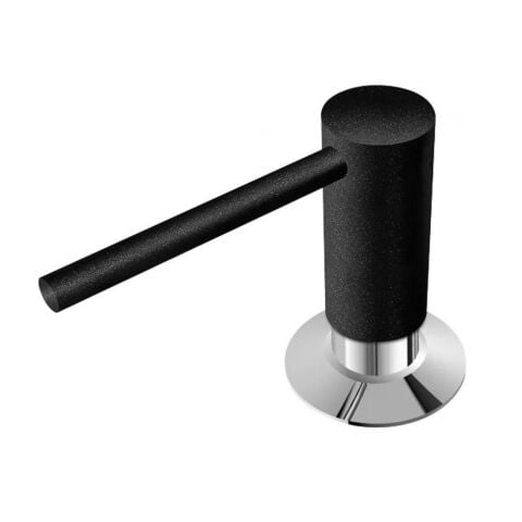 Franke Maris Mrg 210/110-52 Nero Granit Eviye Actıve Plus Doccia 2.0 Armatür Sıvı Sabunluk Üçlü Set Nero