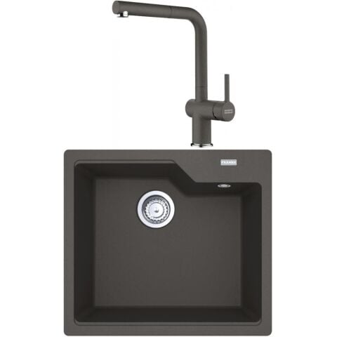 Franke URBAN UBG 610-56 Slate Grey Granit Evye Active Plus Doccia 2.0 Batarya Set