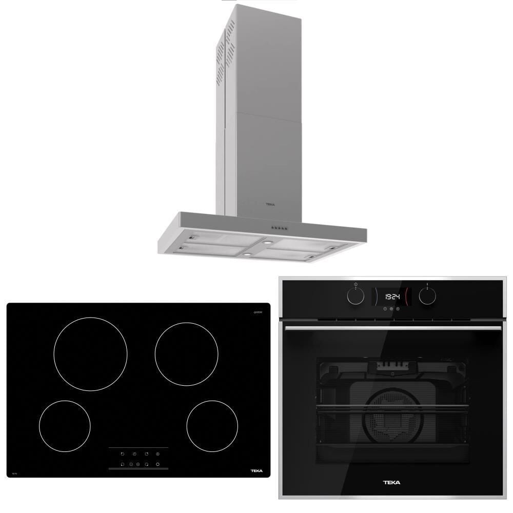 Teka Siyah Ankastre Set (HLB 840 SS BK -TB 770- DH4 ISLA)