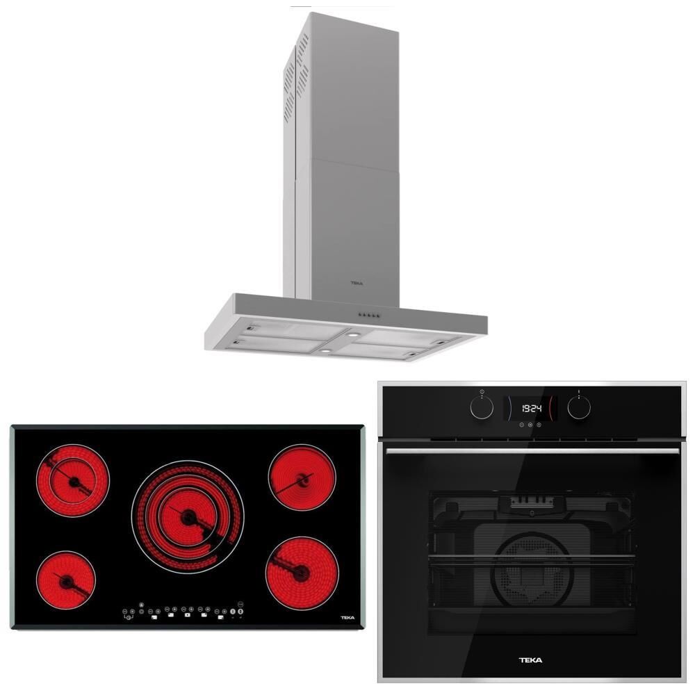 Teka Siyah Ankastre Set (HLB 840 SS BK -TR 951- DH4 ISLA)
