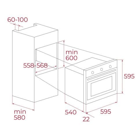 Teka HAK 625 ST Börek Şefim Gri Fırın
