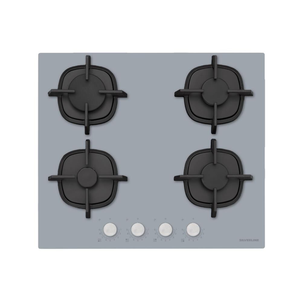 Silverline CS5427S01 Gri Cam Ankastre Ocak