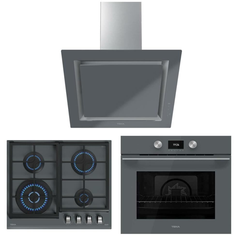 Teka Urban Serisi Gri Set(DLV 68660 ST, GZC 64320 ST,HLB 8600 ST )