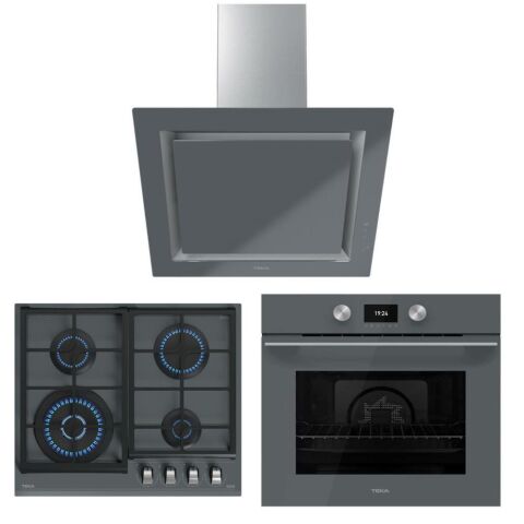 Teka Urban Serisi Gri Set(DLV 68660 ST, GZC 64320 ST,HLB 8600 ST )