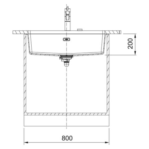 FRANKE MARİS 210/110-72 SAHARA Granit Evye