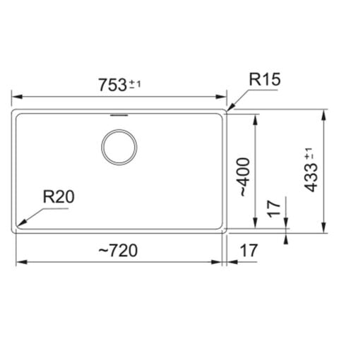 FRANKE MARİS 210/110-72 SAHARA Granit Evye