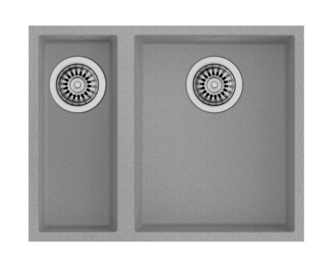 Teka Square 560 TG Tezgah Altı Gri Granit Evye