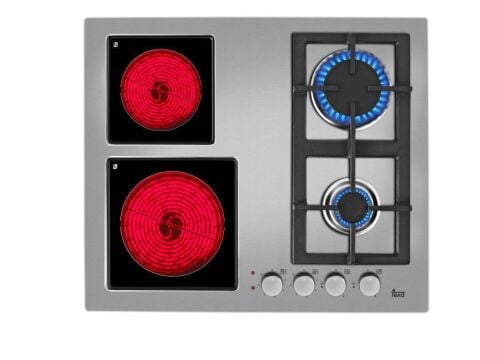 TEKA EFX 60 2G 2H AI AL İNOX (2 GÖZ GAZLI, 2 GÖZ ELEKTRİKLİ)