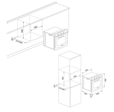 Franke Avena Ankastre Set (FCO 86 H-FHTL 604 3G TC OA C-FCO 70 OA)