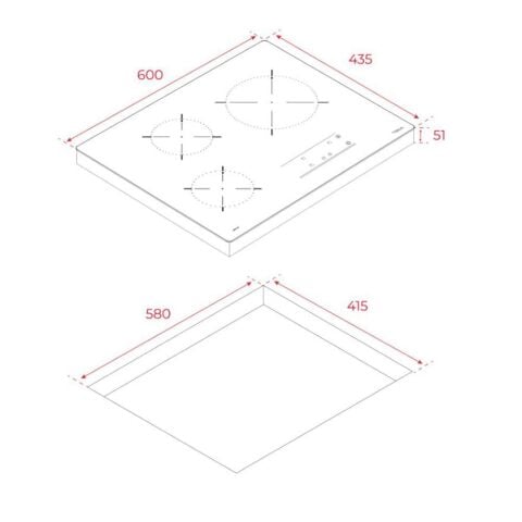 Teka TB 5303 Elektirikli Ocak