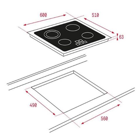 Teka TB 5303 Elektirikli Ocak