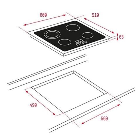 Teka TB 5303 Elektirikli Ocak