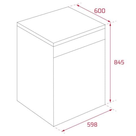 Teka DFS 46760 WH Solo Bulaşık Makinesi