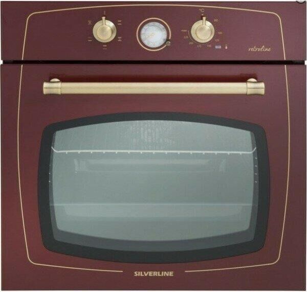 Silverline RS6235R02 Rustik Ankastre Bordo Fırın