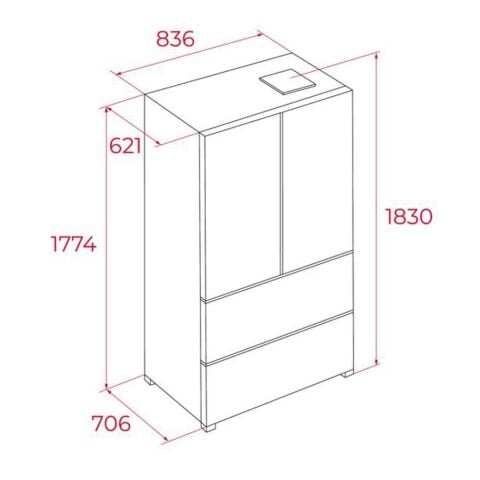 Teka RFD 75850 GBK Solo Buzdolabı