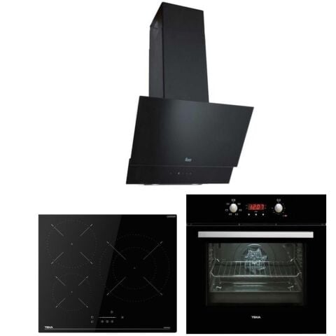 Teka İndüksiyonlu Siyah Ankastre Set (ATV 60 BK-IBC 63110-HEB 723 BK)