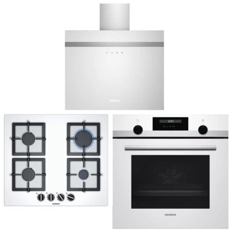 Siemens Beyaz Ankastre Set ( HB557JYW0T - EP6A2PB20O - LC65FCJ20T )
