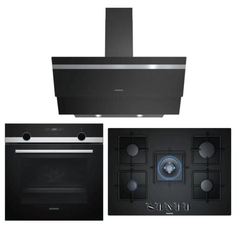 Siemens Siyah Ankastre Set (LC95KA670T - EP7A6QB10- HB557JYS0T)