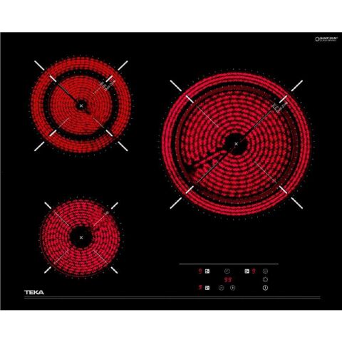 Teka TT PRO 6320 3 Gözlü Vitroseramik Elektrikli Ocak