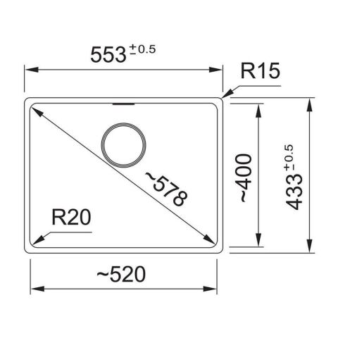 FRANKE MARİS MRG 210/110-52 NERO GRANİT EVYE