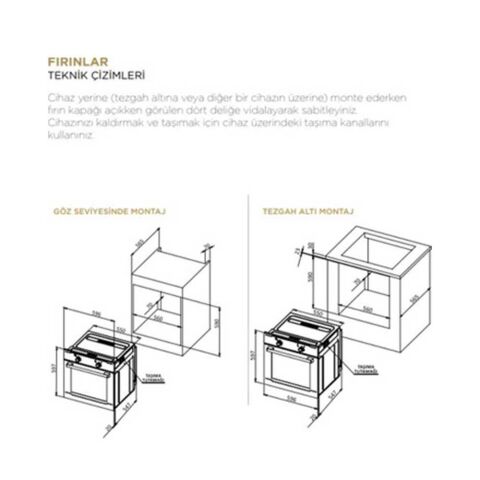 Ukinox Nova 9+1 Siyah Fırın