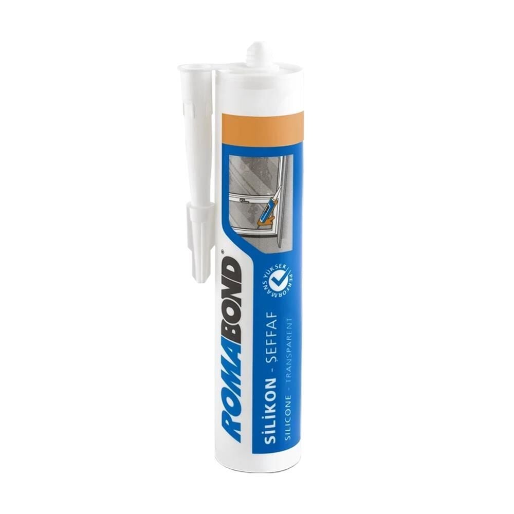 Romabond Şeffaf Silikon 280 gr