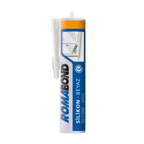 Romabond Beyaz Silikon 280 gr