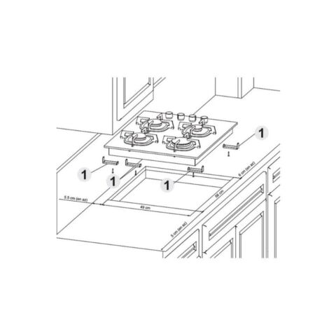 Silverline CS5700C6S01 4 Gözlü Döküm Izgaralı Gri Ocak