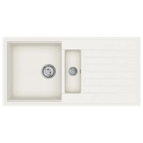 Teka  CLİFF 60 B TQ 1,5 Gözlü Marble White Granit Evye