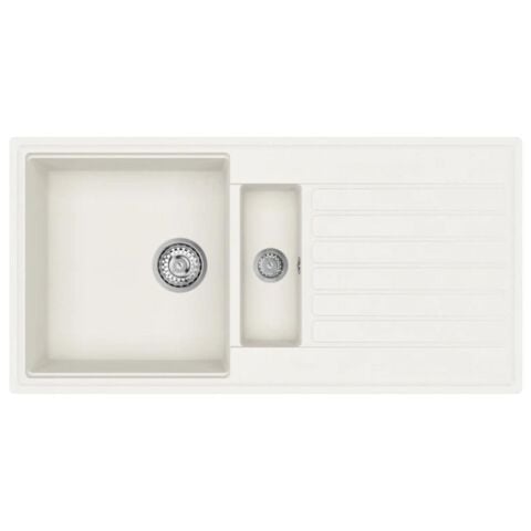 Teka  CLİFF 60 B TQ 1,5 Gözlü Marble White Granit Evye