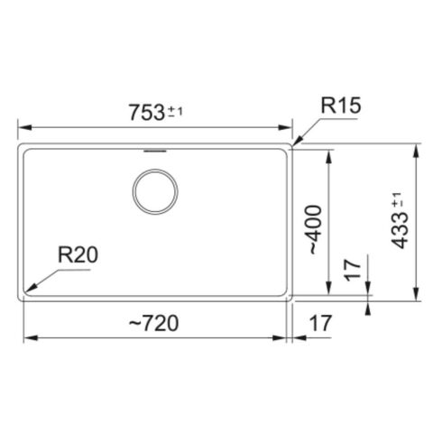 Franke MARİS MRG 210/110-72 Stone Grey Granit Evye