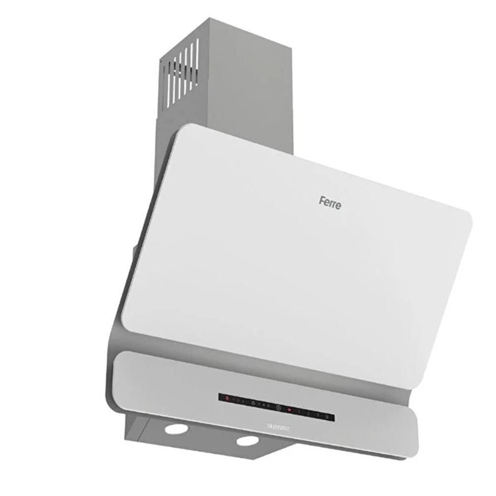 Ferre D081 SILENT ART Beyaz Dokunmatik Davlumbaz