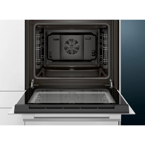 Siemens HB214FBW0T 66 Lt Beyaz Ankastre Fırın