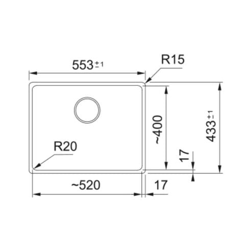 Franke MARİS MRG 210/110-52 BİANCO Granit Evye