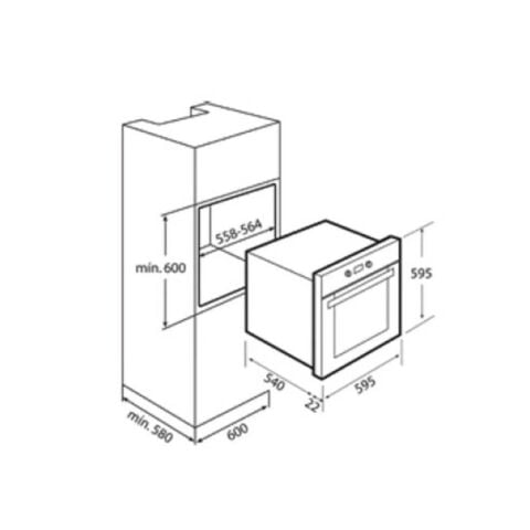 Teka İnox Ankastre Set ( HEB 723 SS - HLX 60 - DF 60 )