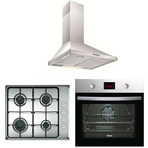 Teka İnox Ankastre Set ( HEB 625 I - HLX 60 - DF 60 )