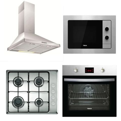 Teka 4'lü İnox Ankastre Set ( HEB 625 I - HLX 60 - DF 60 - MB 620 BI SS)