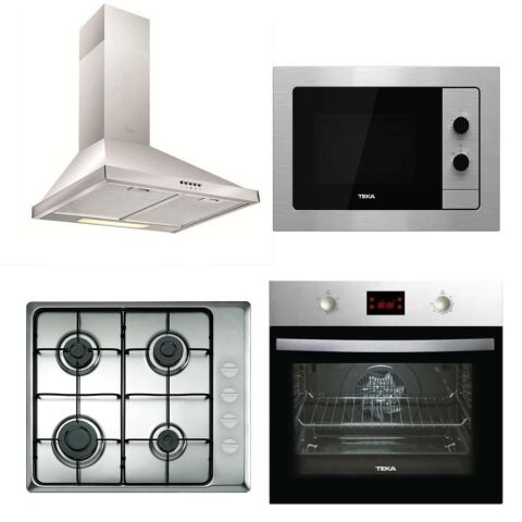 Teka 4'lü İnox Ankastre Set ( HEB 625 I - HLX 60 - DF 60 - MB 620 BI SS)
