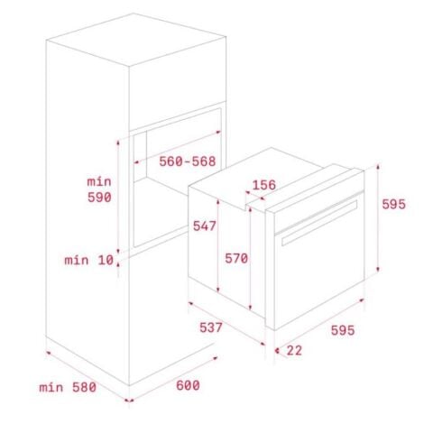 Teka 4'lü İnox Ankastre Set ( HEB 625 I - HLX 60 - DF 60 - MB 620 BI SS)