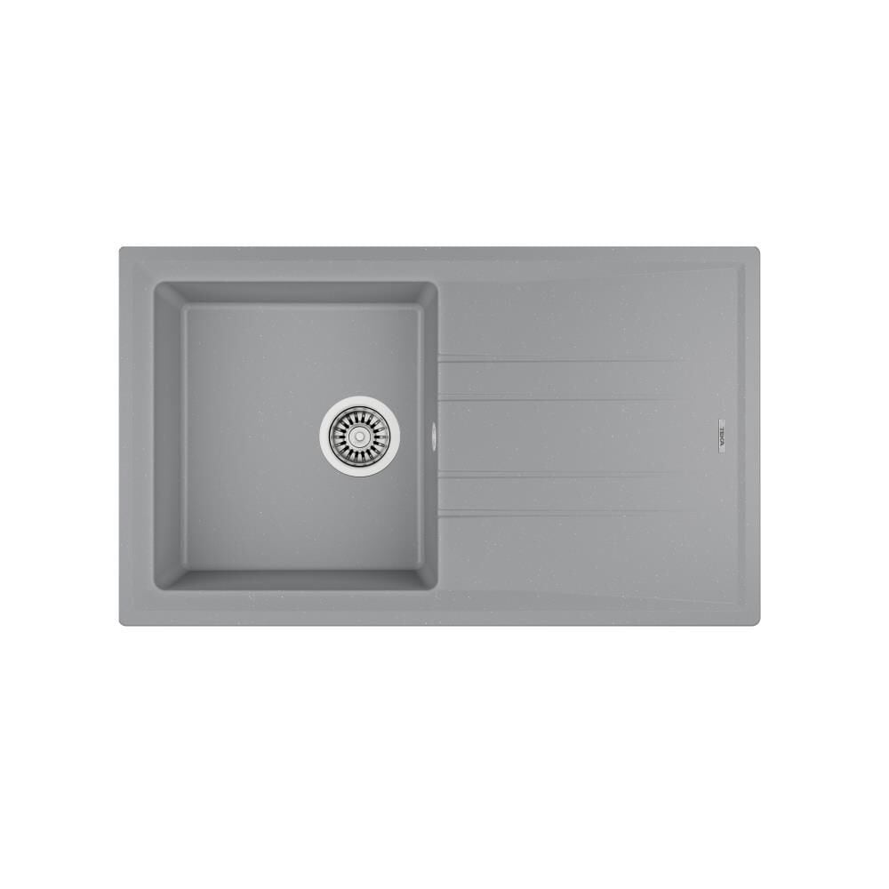 TEKA STONE 50 B-TG  Metalik Gri Granit Eviye