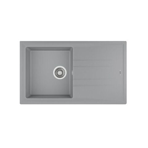 TEKA STONE 50 B-TG  Metalik Gri Granit Eviye