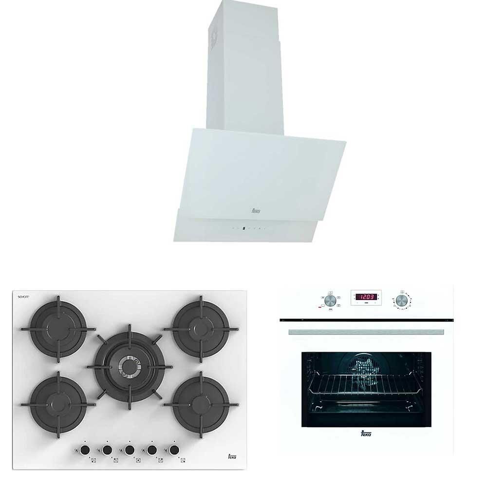 Teka Beyaz Ankastre Set (TVT60- PAC75- HAK625B)