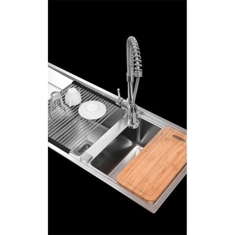 Ukinox DR 34.42S Siyah Esnek Çelik Süzgeç