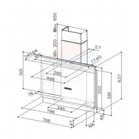 Franke Smart Ankastre Set (TALİKA CT TİTANYUM A80 Davlumbaz - FHSM 755 BK Ocak- FSM 86 H XS Fırın)